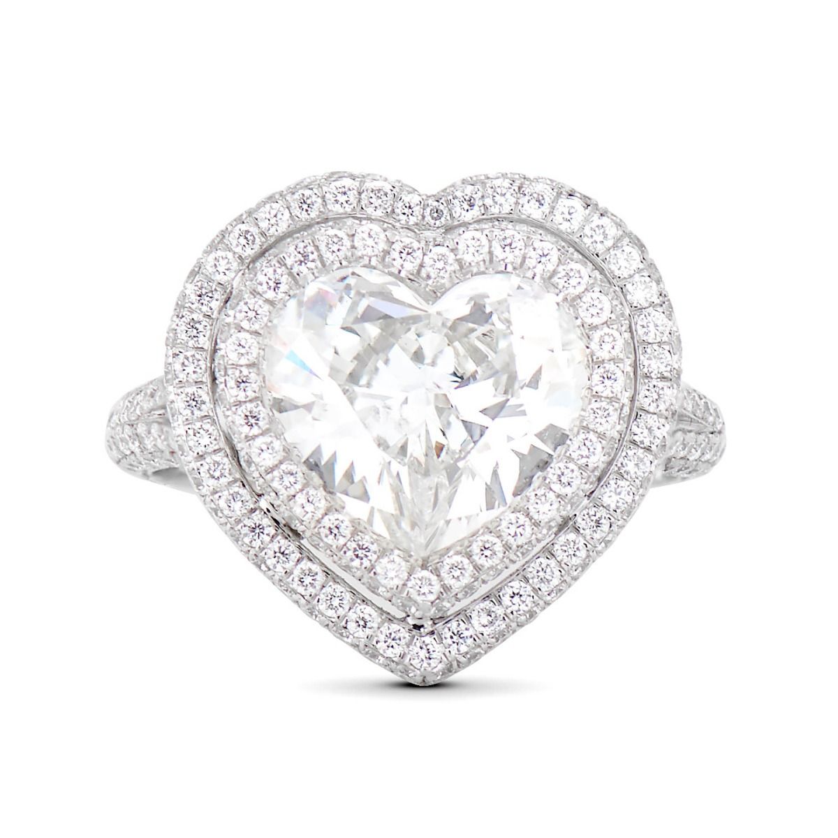 3.01ct Neil Lane Heart Shaped Diamond, Platinum Engagement Ring – Neil Lane  Couture